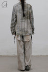 ARCHIVIO J.M.Ribot color block stripe suit G01/FD